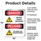 Signmission Safety Culture Sign, 10 in Width, Plastic, Rectangle, Bilingual OS-2PACK-DS-P-1014-VS-1176 - alternate 8